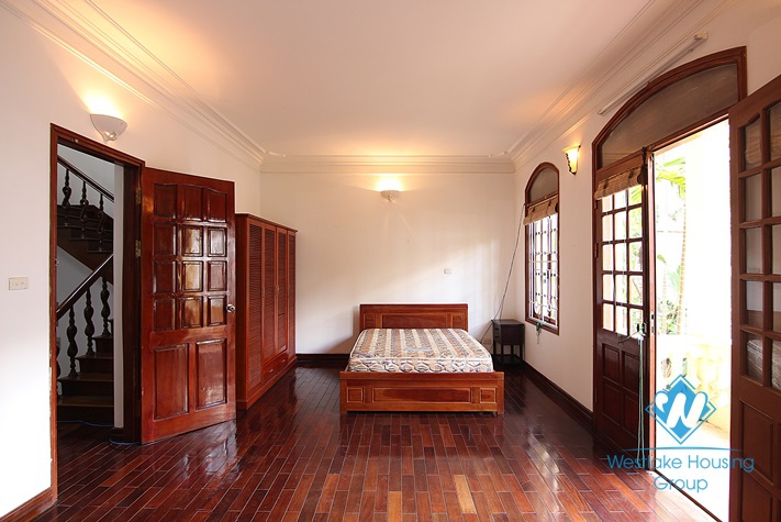 Nice house with small yard for rent in To Ngoc Van st, Tay Ho, Ha Noi