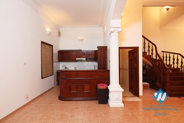 Nice house with small yard for rent in To Ngoc Van st, Tay Ho, Ha Noi