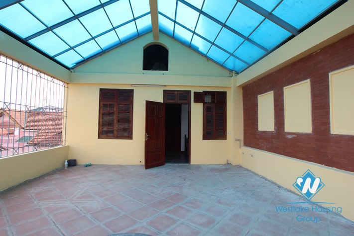 Fully-furnished house for rent in Dan Thai Mai st, tay Ho, Ha Noi