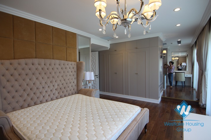 Luxury and modern style apartment for rent in L block, Ciputra, Hanoi