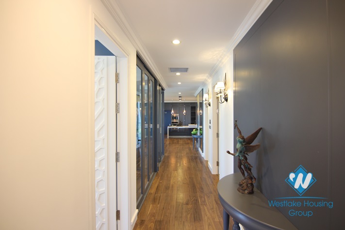 Luxury and modern style apartment for rent in L block, Ciputra, Hanoi