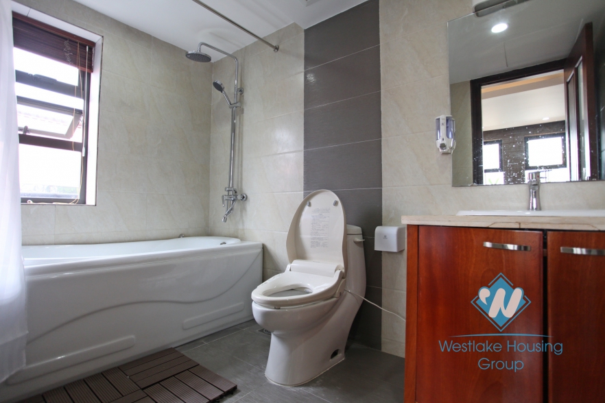 Terrace garden 1 bedroom apartment for rent in Ba Dinh, Hanoi