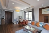 Terrace garden 1 bedroom apartment for rent in Ba Dinh, Hanoi