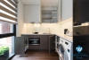 Sleek and modern design one bedroom apartment for rent on To Ngoc Van, Tay Ho, Hanoi