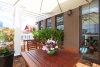 Terrace garden 1 bedroom apartment for rent in Ba Dinh, Hanoi