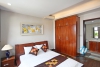 Terrace garden 1 bedroom apartment for rent in Ba Dinh, Hanoi