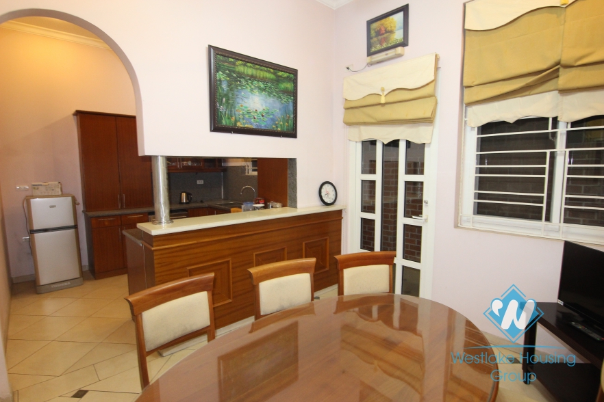 Cozy 4 bedroom house for rent in Doi Can, Ba Dinh