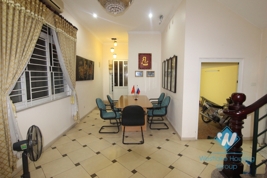 Cozy 4 bedroom house for rent in Doi Can, Ba Dinh