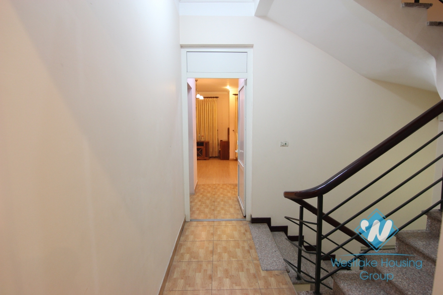 Cozy 4 bedroom house for rent in Doi Can, Ba Dinh