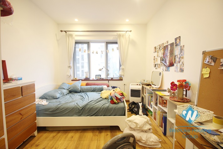 Well lit and spacious 3 bedrooms apartment for rent in Ciputra, Hanoi 
