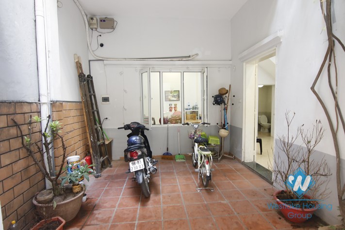 House with 4 bedroom for rent in Doi Can, Ba Dinh