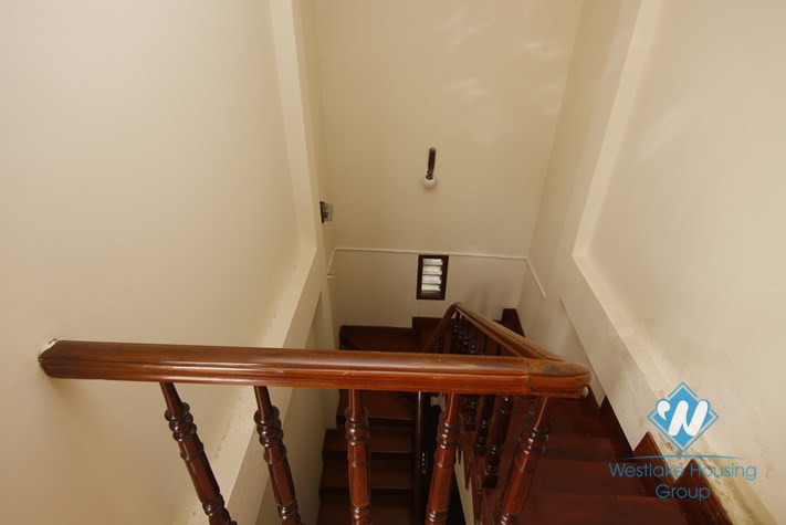 A house with small garden for rent in Ba dinh, Ha noi