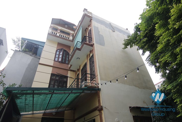 A house with small garden for rent in Ba dinh, Ha noi