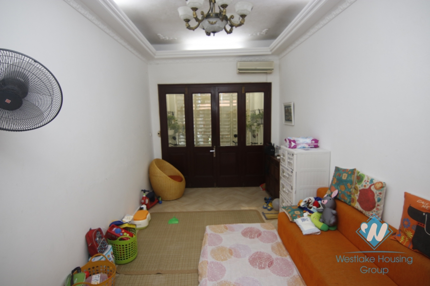 4 storey house for rent in Ba Dinh District, Hanoi.