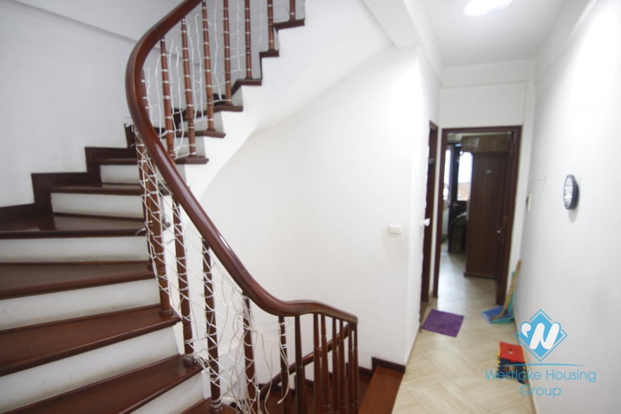 4 storey house for rent in Ba Dinh District, Hanoi.