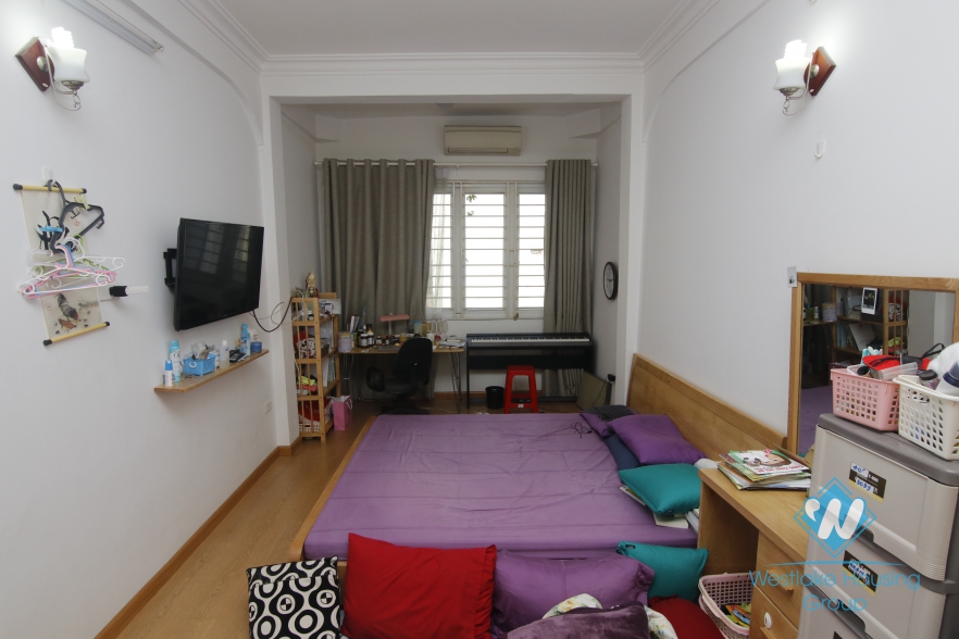 4 storey house for rent in Ba Dinh District, Hanoi.