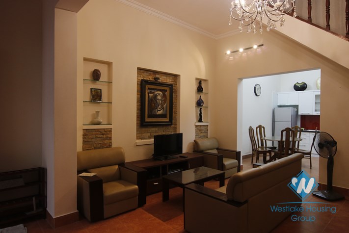 Three bedrooms house for rent in Ba Dinh district, Ha Noi.