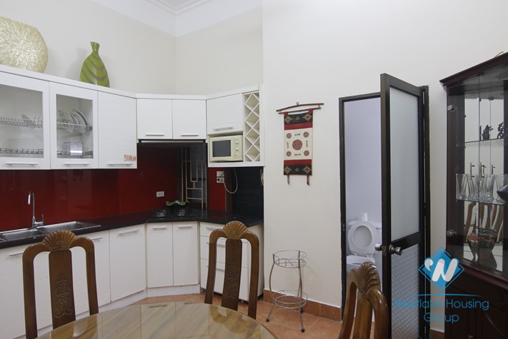 Three bedrooms house for rent in Ba Dinh district, Ha Noi.