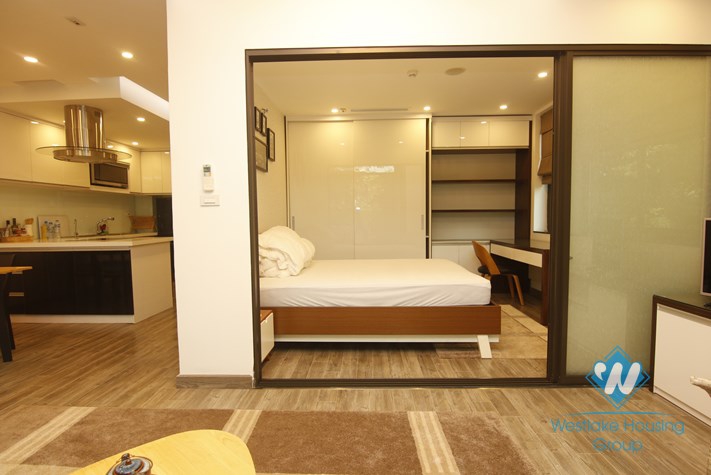 A beautiful apartment with lake view for rent in Truc Bach, Ba Dinh, Ha noi