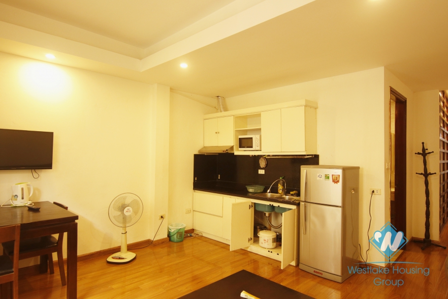 Newly beautiful apartment for rent in Van Cao, Ba Dinh