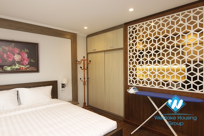 Studio with living sapce up to 45sqm for rent in Hai Ba Trung, Hanoi.