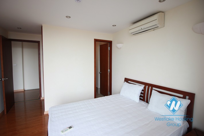 Duplex apartment for rent in Tay Ho with Westlake view balcony
