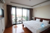 Duplex apartment for rent in Tay Ho with Westlake view balcony