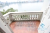 Lake view, separate 01 bedroom apartment for rent in Tay Ho, Hanoi.