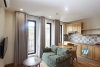 Brandnew and Morden 01 bedroom apartment for rent in Dang Thai Mai st, Tay Ho area.