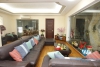 Big 05 bedrooms house with yard and nice garden for rent in Ba Dinh area.