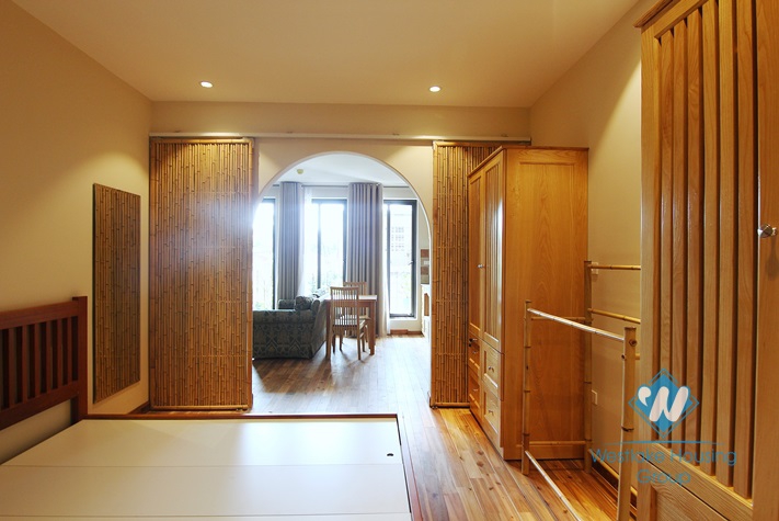 Brandnew and Morden 01 bedroom apartment for rent in Dang Thai Mai st, Tay Ho area.