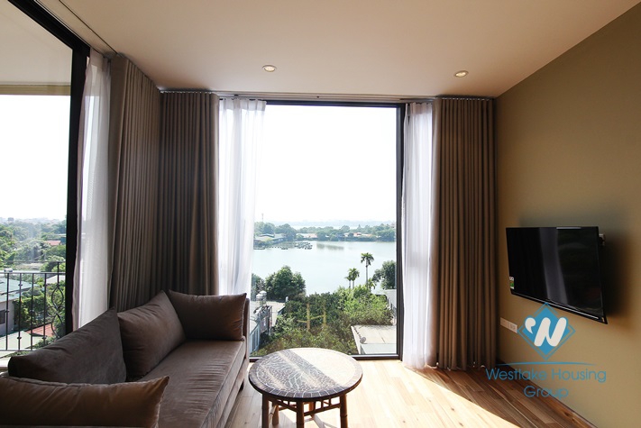 A Brandnew 01 bedroom apartment with specially design for rent in Dang Thai Mai area.