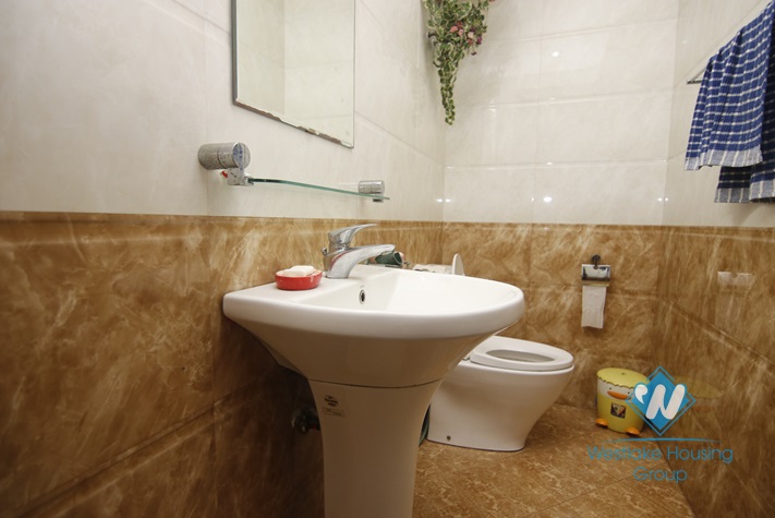 Big 05 bedrooms house with yard and nice garden for rent in Ba Dinh area.