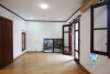 Unfurnished 4 bedrooms house with garage for rent in Xuan Dieu st, Tay Ho area.