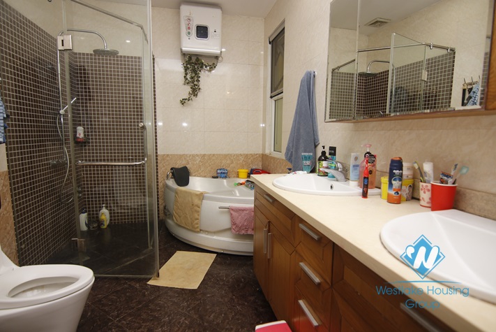 Big 05 bedrooms house with yard and nice garden for rent in Ba Dinh area.