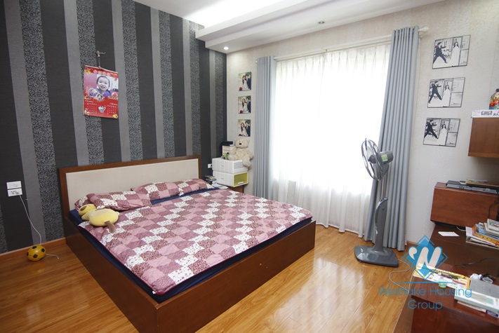 Big 05 bedrooms house with yard and nice garden for rent in Ba Dinh area.