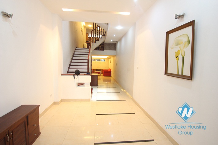 A beautiful 4 bedroom house for rent in Ba Dinh, Ha Noi