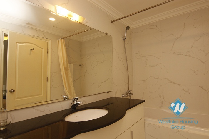 A superb and luxury 2 bedroom apartment with lake view for rent in Ba Dinh