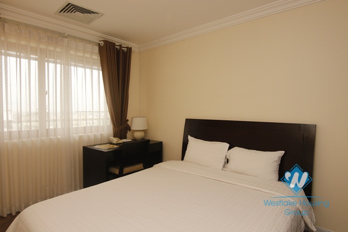 A superb and luxury 2 bedroom apartment with lake view for rent in Ba Dinh