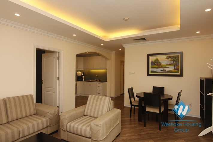 A superb and luxury 2 bedroom apartment with lake view for rent in Ba Dinh