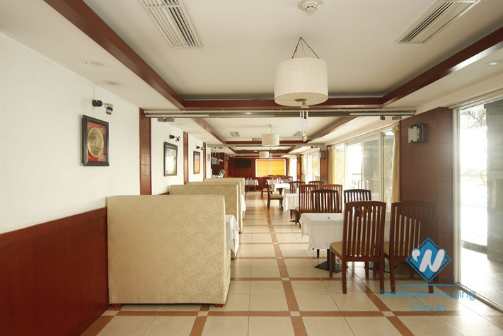 A superb and luxury 2 bedroom apartment with lake view for rent in Ba Dinh