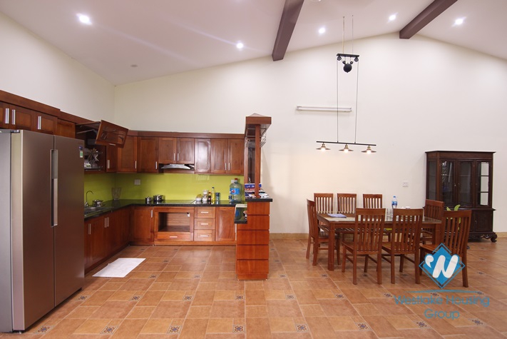 Big and Good quality house for rent in Tay Ho area , Hanoi.