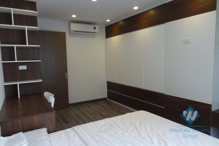 High floor three bedrooms apartment for rent in new building Hong Kong Tower, Ha Noi