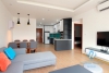 Good price, 2 bedrooms apartment for rent in Au Co street, Hanoi.