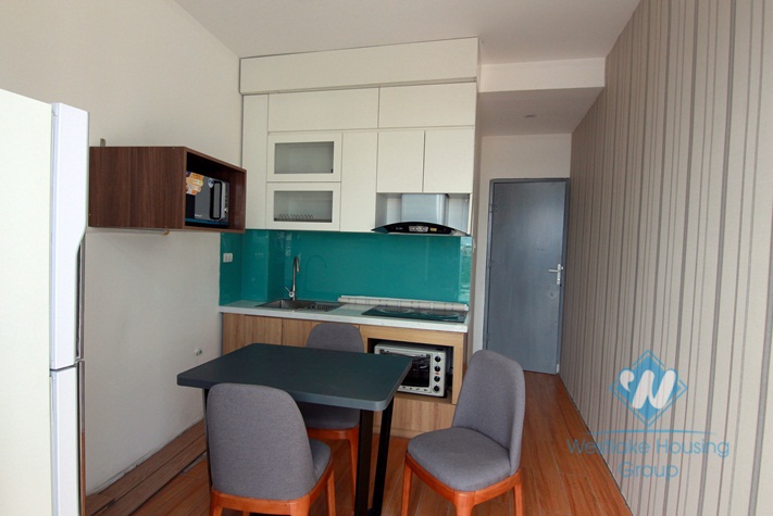 One bedroom apartment with big outside space for rent in Tay Ho.
