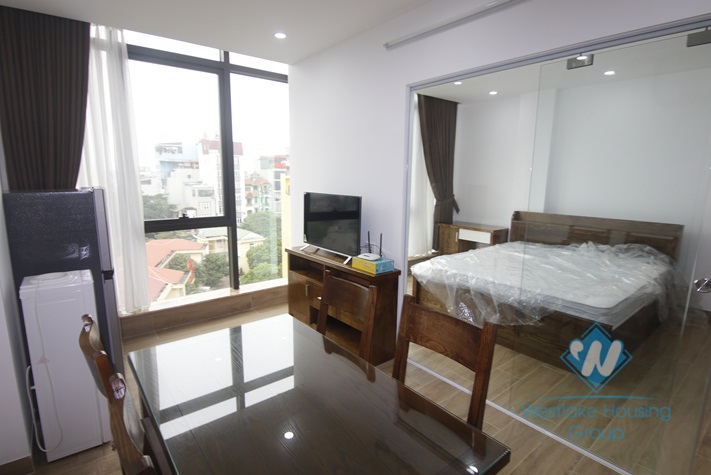 Bright 1 bedroom apartment for rent in Cau Giay District, Hanoi