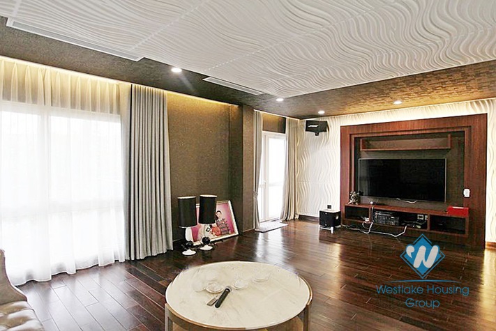 A beautiful with modern design for rent in Ciputra, Tay ho, Ha noi