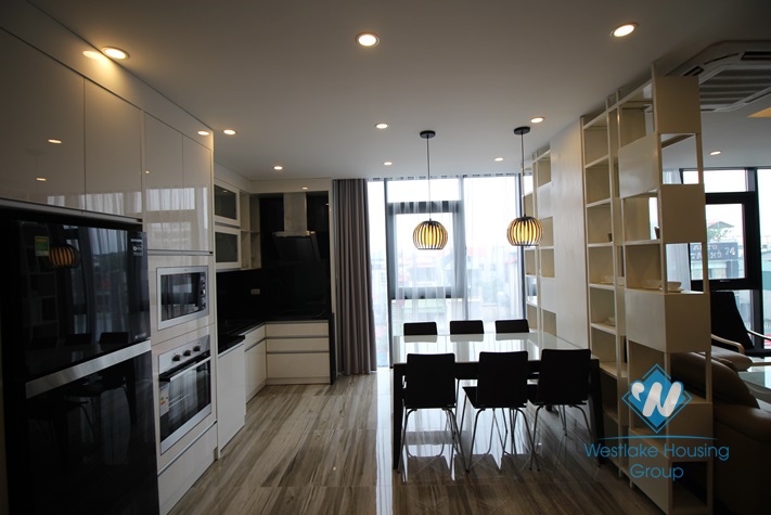 Brand new and modern apartment with 03 bedrooms for rent in Tay Ho area 
