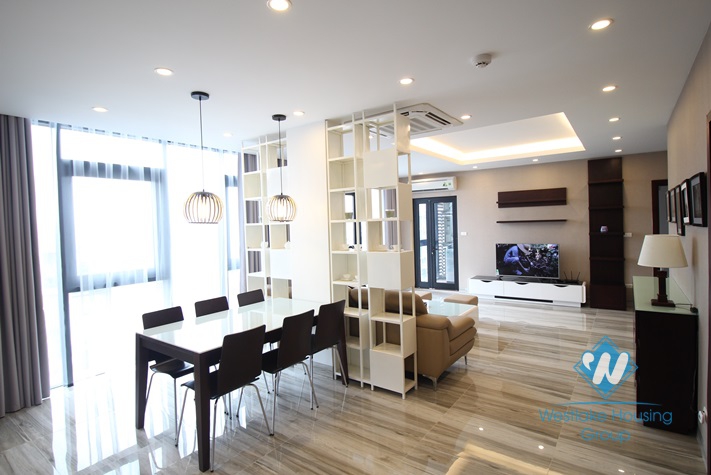 Brand new and modern apartment with 03 bedrooms for rent in Tay Ho area 