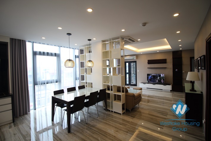 Brand new and modern apartment with 03 bedrooms for rent in Tay Ho area 